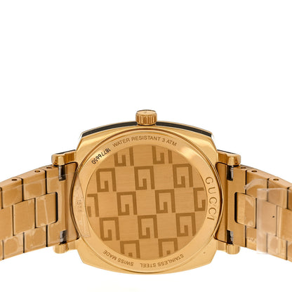 Gucci Stainless Steel 27mm Grip Quartz Watch Gold 4 of 5