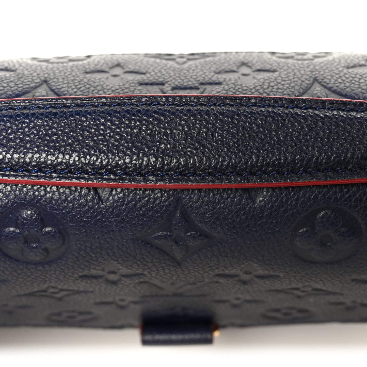 Empreinte Pochette Metis Marine Rouge