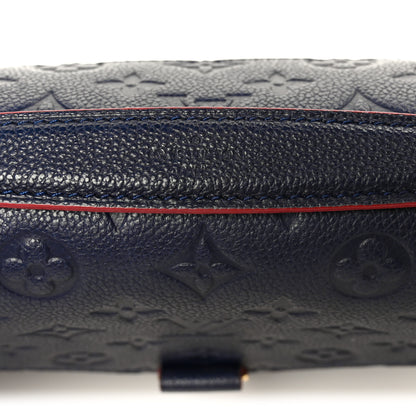 Louis Vuitton Empreinte Pochette Metis Marine Rouge 6 of 11