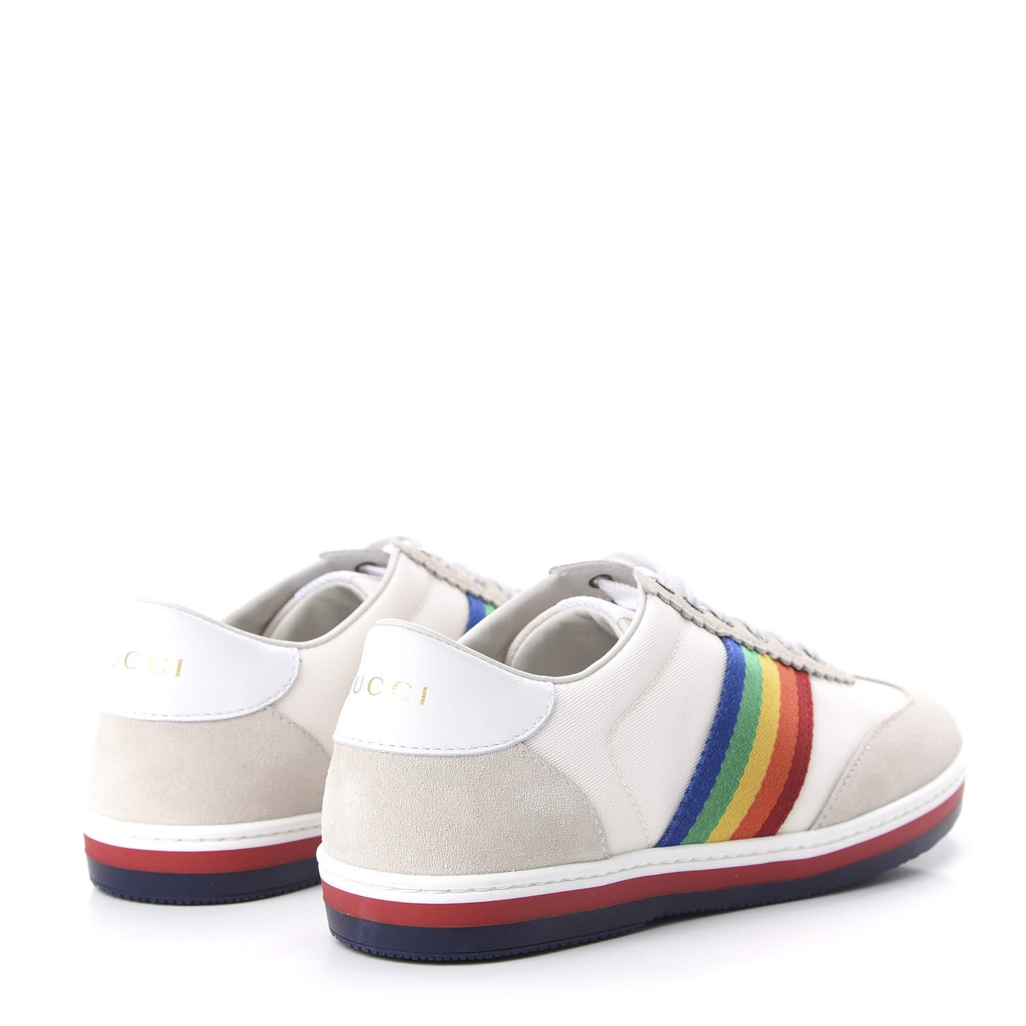 Suede Rainbow Womens G74 Sneakers 35 White