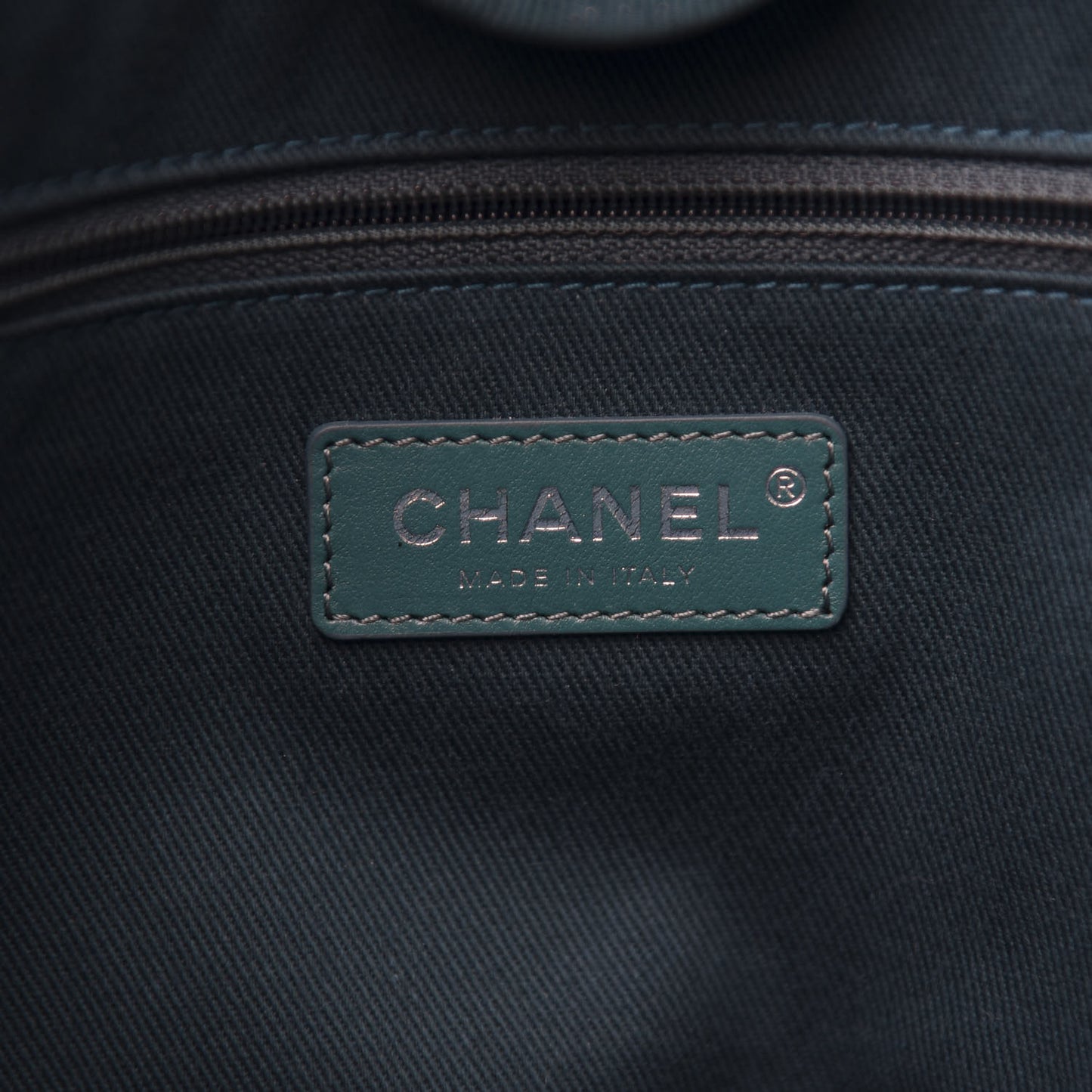 Lurex Boucle Small Deauville Tote Turquoise