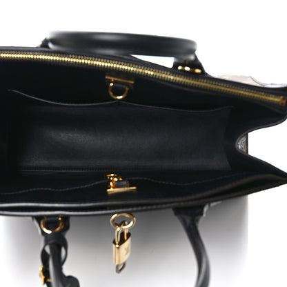 Louis Vuitton LOUIS VUITTON Calfskin Monogram Blossom City Steamer MM 5 of 8