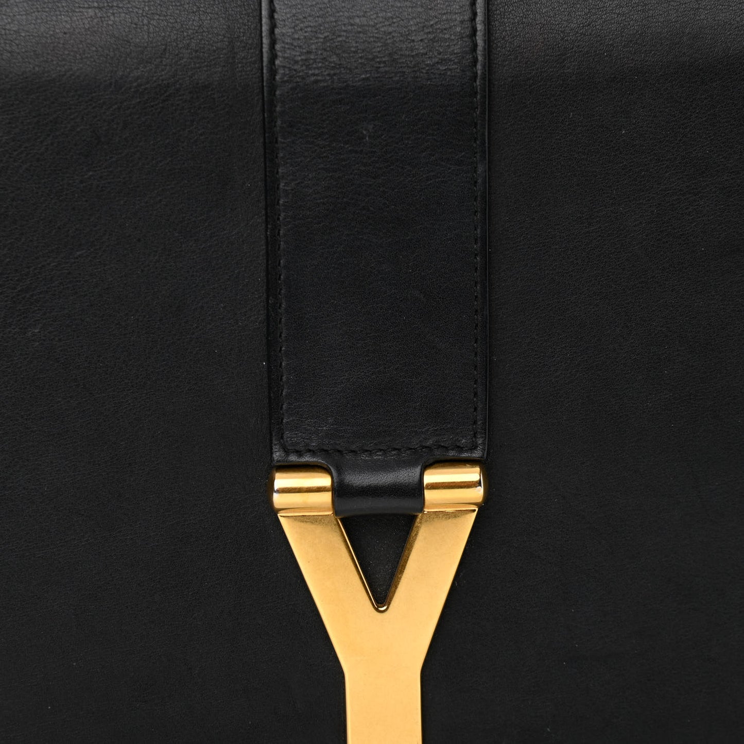 Calfskin Classic Y Satchel Black