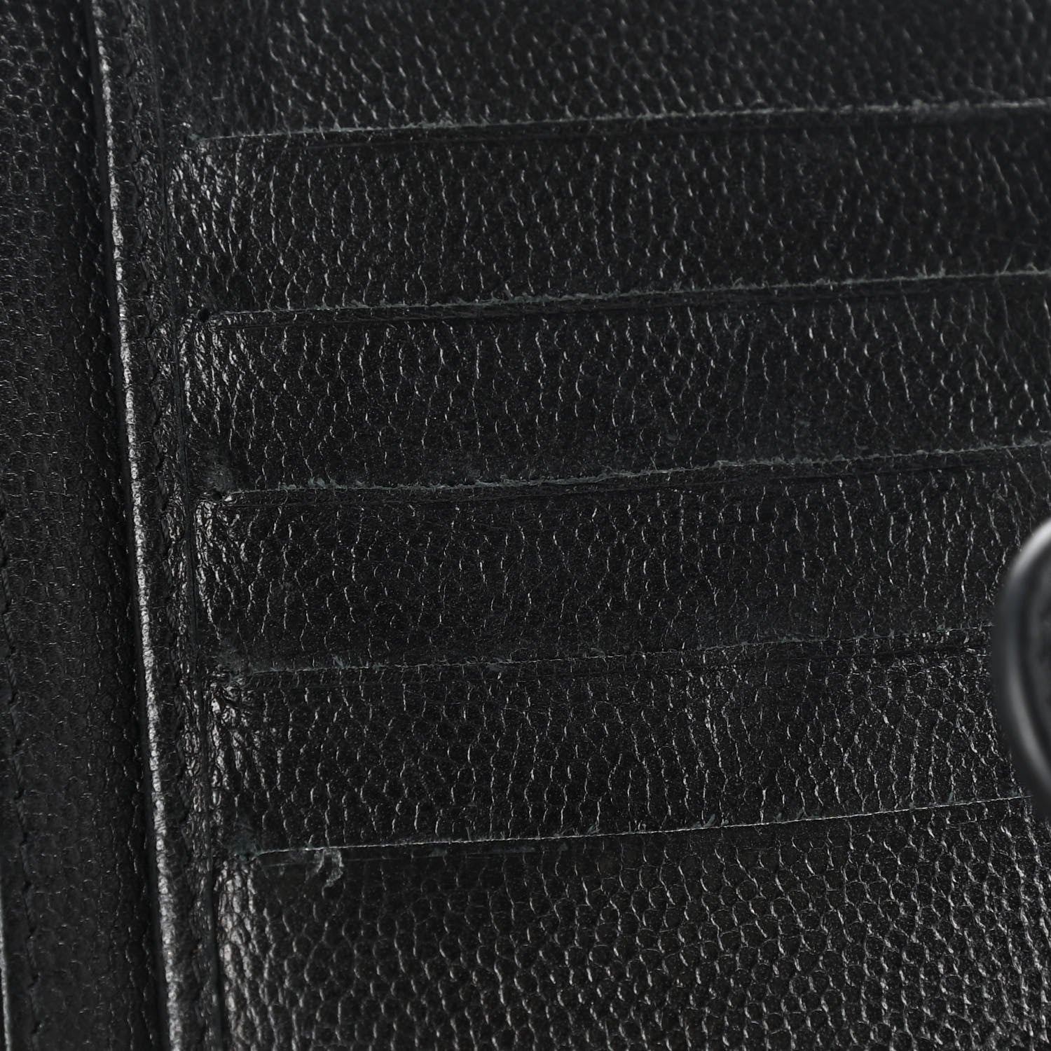 Chanel Caviar CC Zipped Pocket Wallet Black 10 of 10
