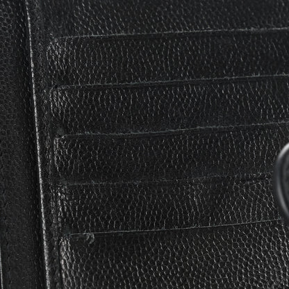 Chanel Caviar CC Zipped Pocket Wallet Black 10 of 10