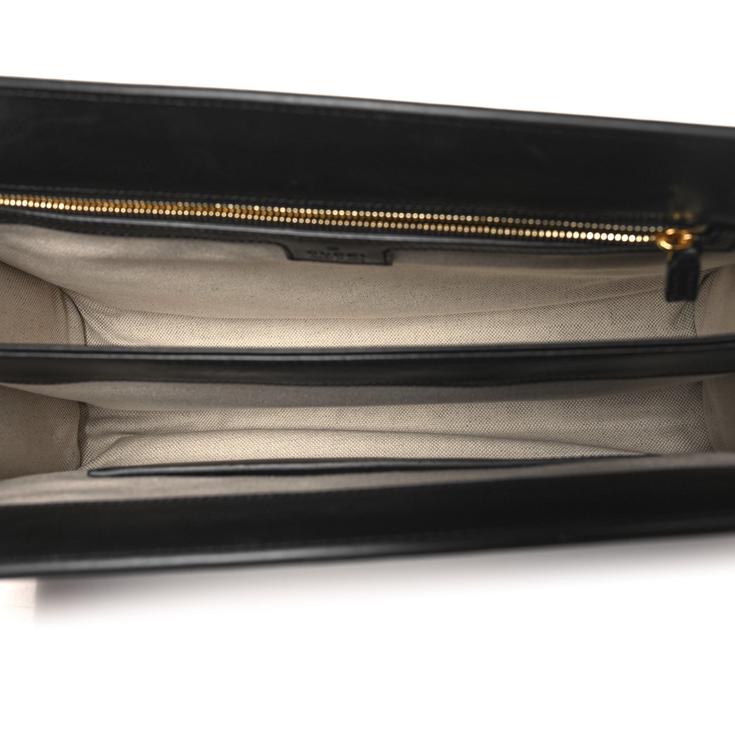 Gucci Calfskin GG Matelasse Large Slim Chain Shoulder Bag Black Natural 5 of 12