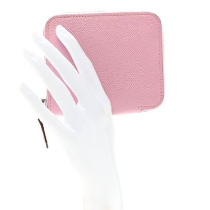 Hermes Epsom Silk'In Compact Wallet Mauve Sylvestre 2 of 7