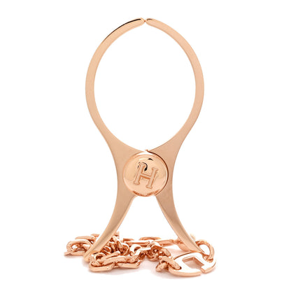 Hermes Permabrass Filou Glove Clip Rose Gold 1 of 5
