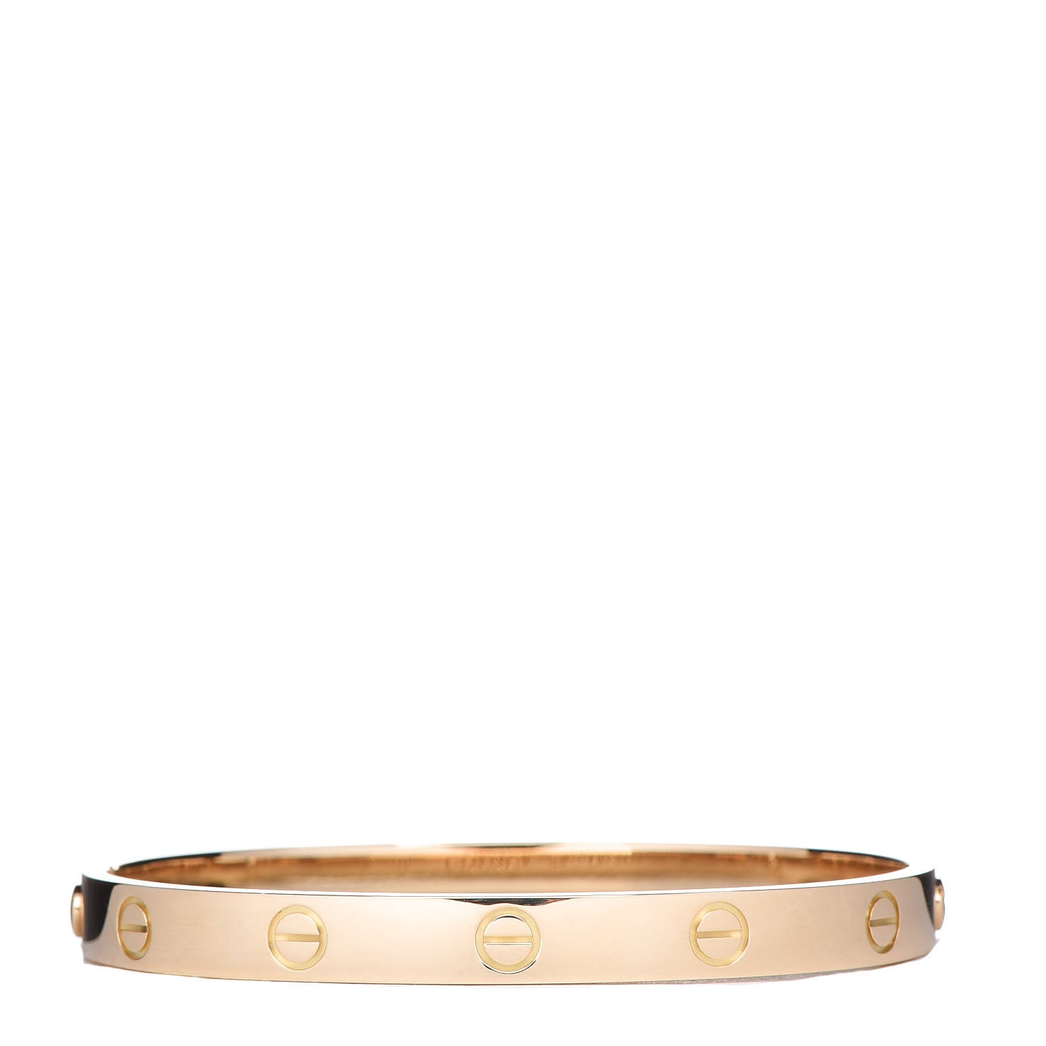 Cartier 18K Yellow Gold LOVE Bracelet 17 3 of 7