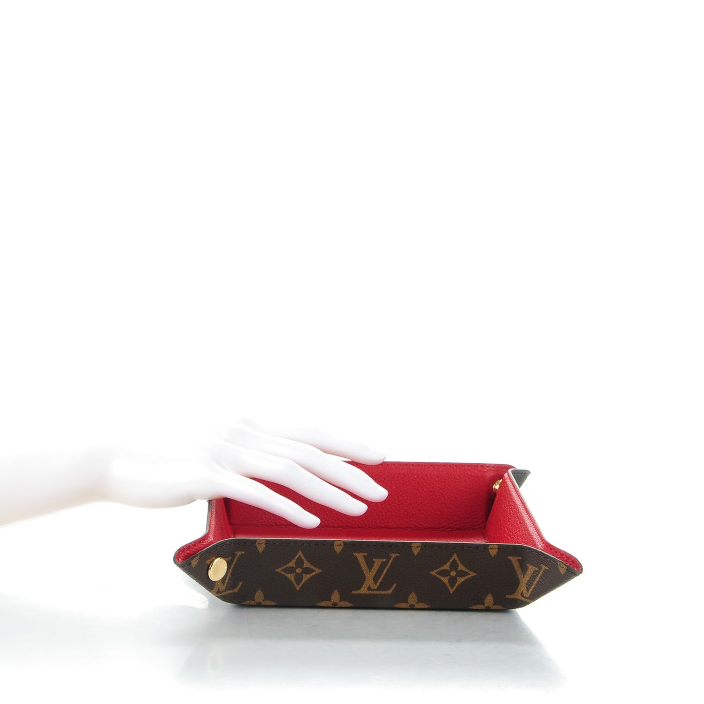 Monogram Change Tray Rouge