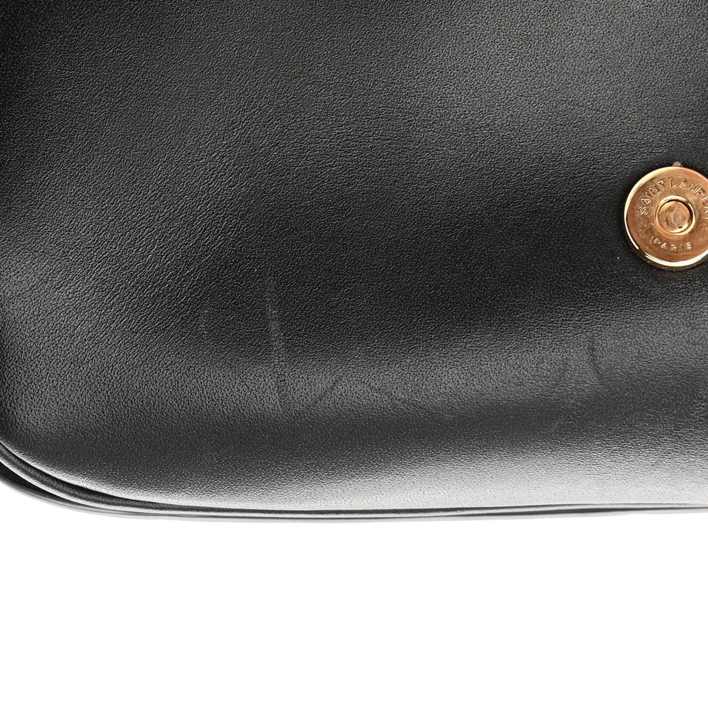 Smooth Calfskin Small Charlie Shoulder Bag Black