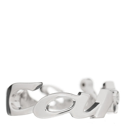 Cartier 18K White Gold Diamond Signature Ring 47 4 2 of 7