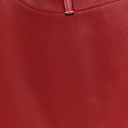 Loewe Calfskin Barcelona Tote Scarlet Red 19 of 21