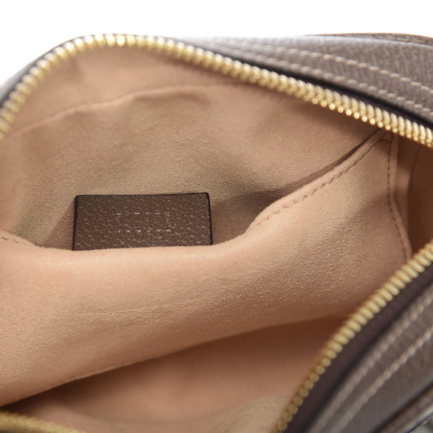 GG Supreme Monogram Web Small Ophidia Belt Bag 75 30 Dark Brown