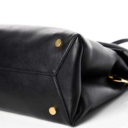 Tom Ford Smooth Calfskin Medium Icon Bag Black 6 of 12