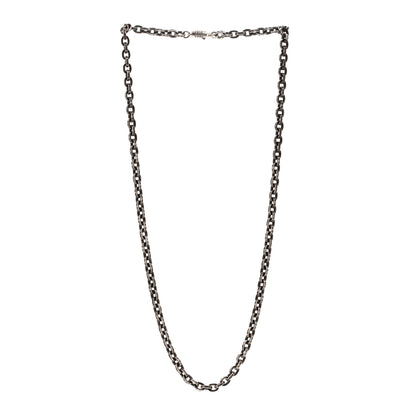 Chrome Hearts Sterling Silver Paper Chain Necklace 3 of 5