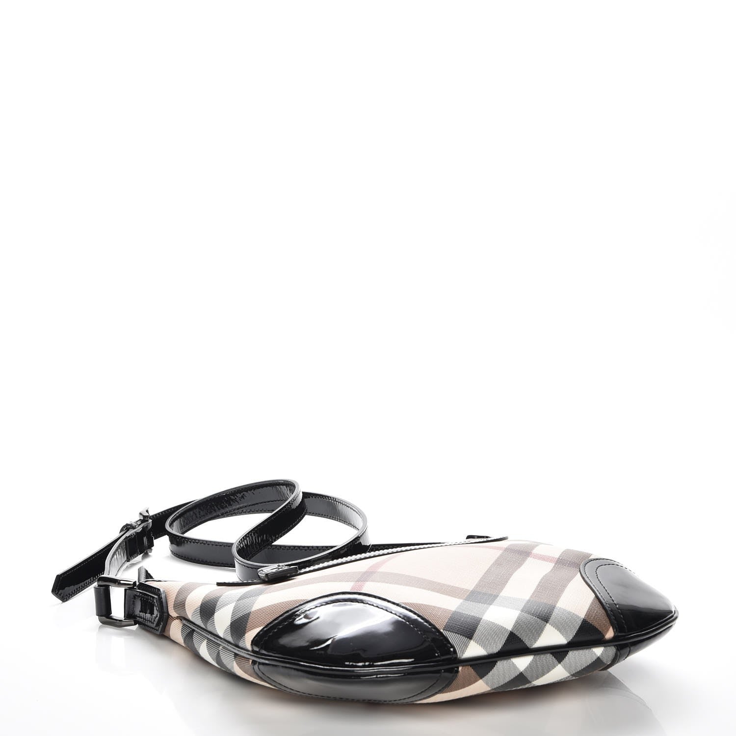 Burberry Supernova Check Small Dryden Crossbody Bag Black 4 of 7