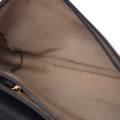 Chloe Suede Calfskin Medium Faye Shoulder Bag Black 9 of 12
