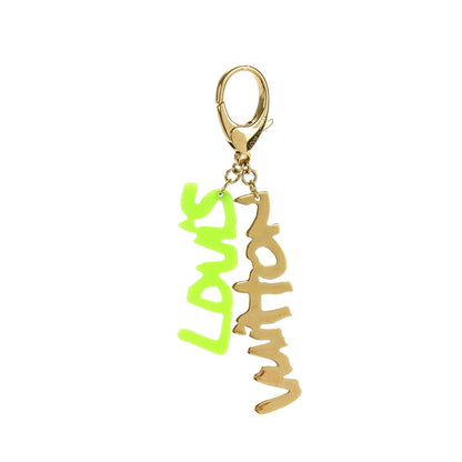 Louis Vuitton Graffiti Bag Charm Green 1 of 4