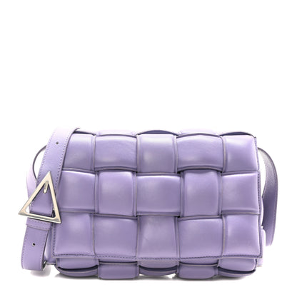 Bottega Veneta Nappa Maxi Intreccio Padded Cassette Crossbody Bag Lavender 1 of 9