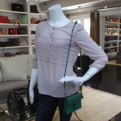 Bottega Veneta Woven Shoulder Bag Green 2 of 9