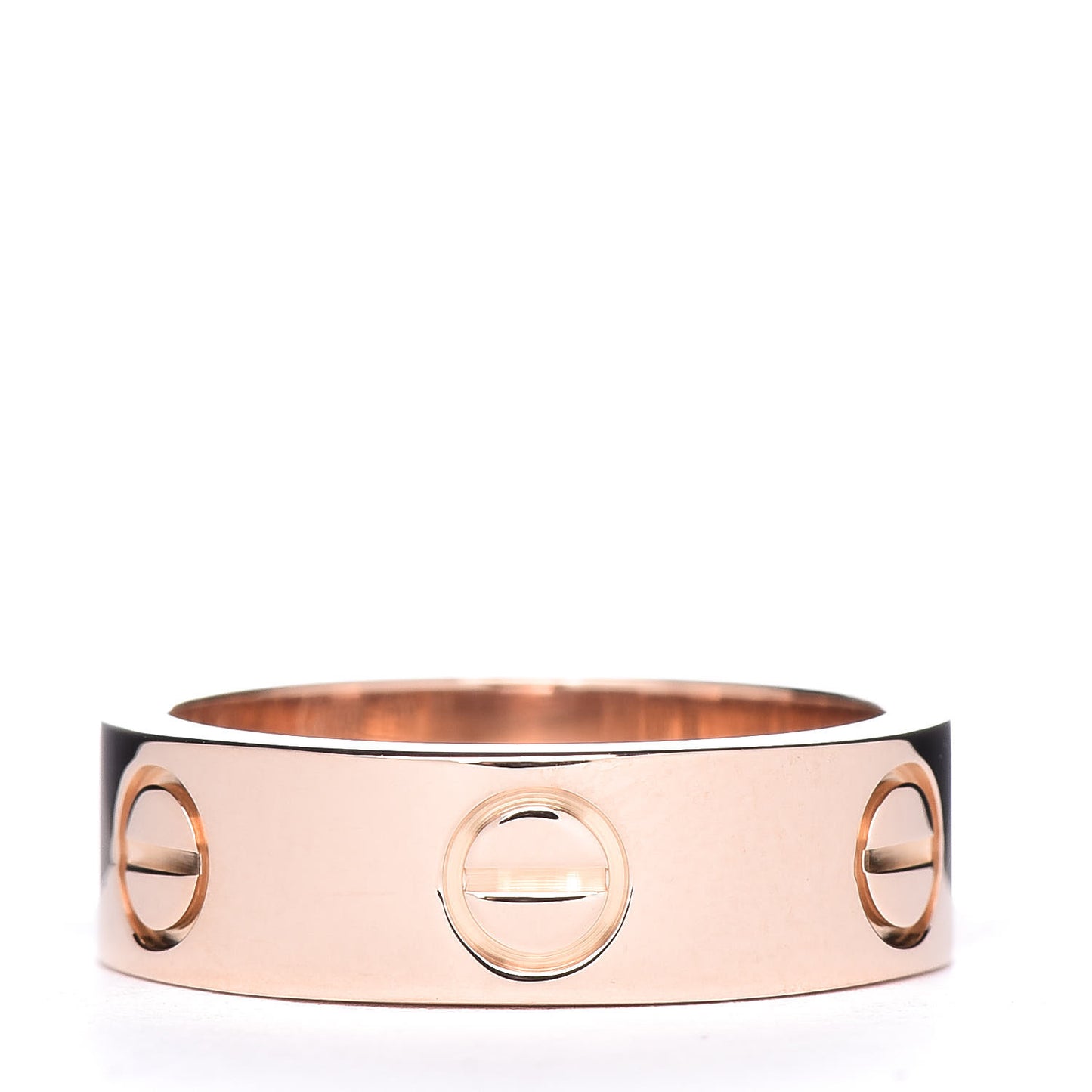 18K Pink Gold 5.5mm LOVE Ring 49 4.75
