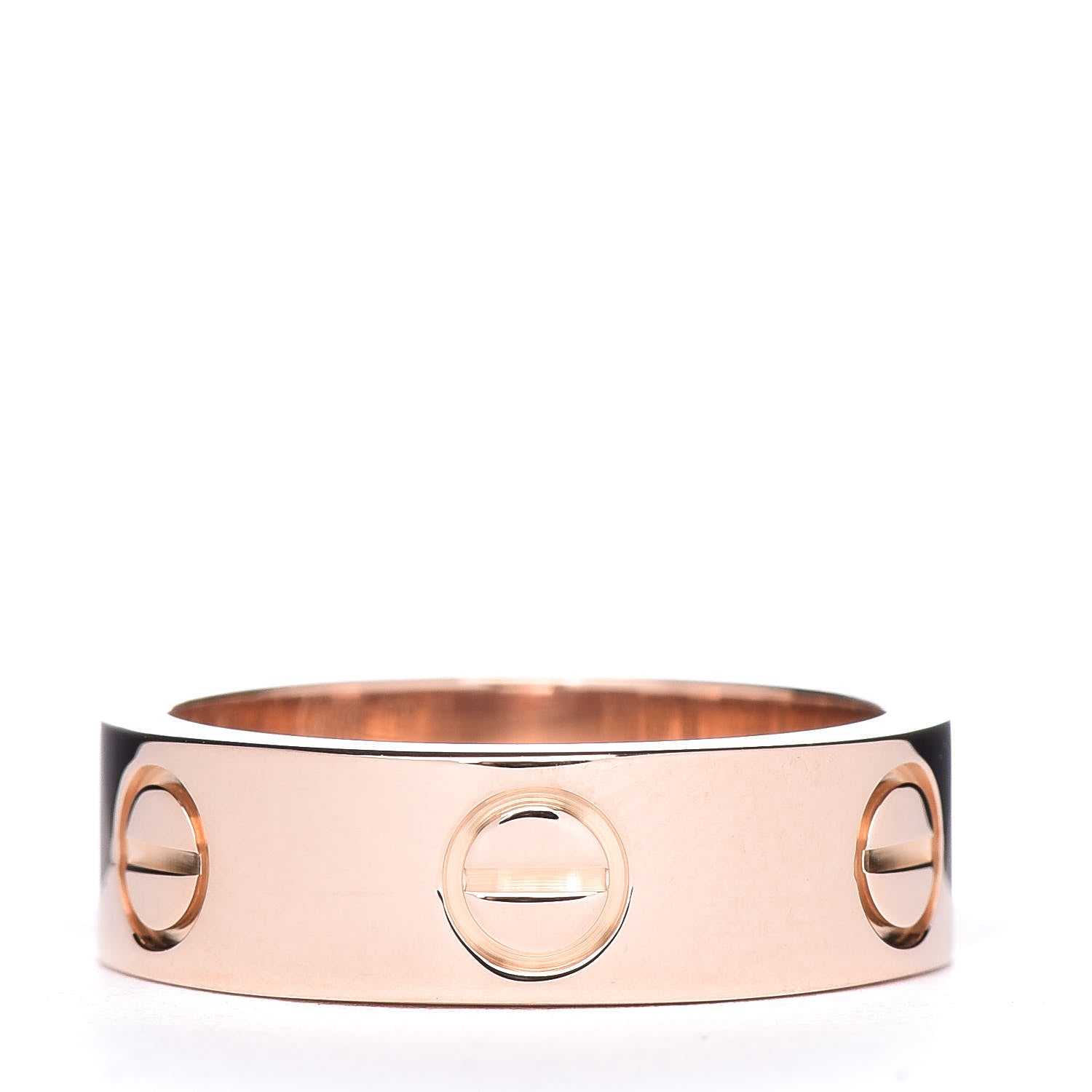 Cartier 18K Pink Gold 5.5mm LOVE Ring 49 4.75 3 of 4