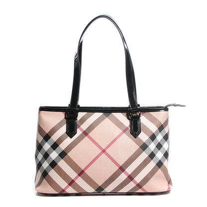 Burberry Supernova Check Regent Tote Black 1 of 7