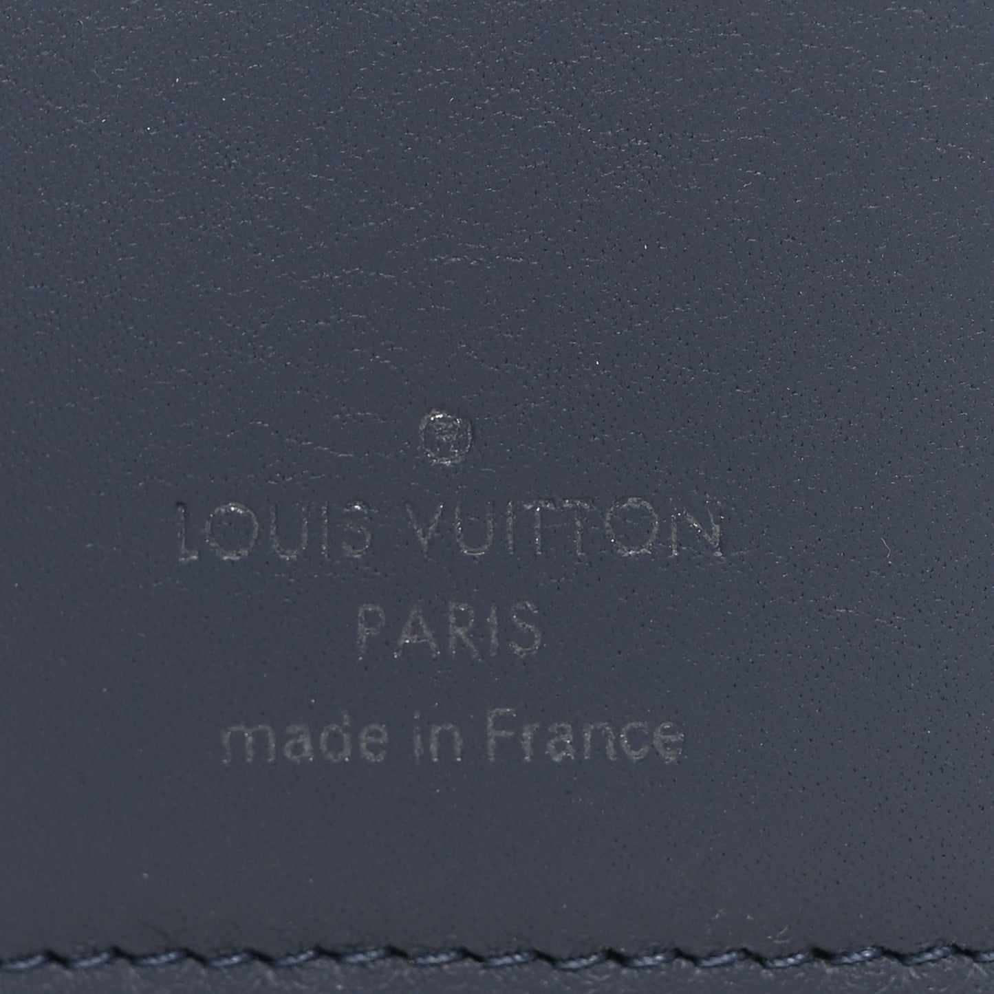 Calfskin Monogram Shadow Pocket Organizer Blue