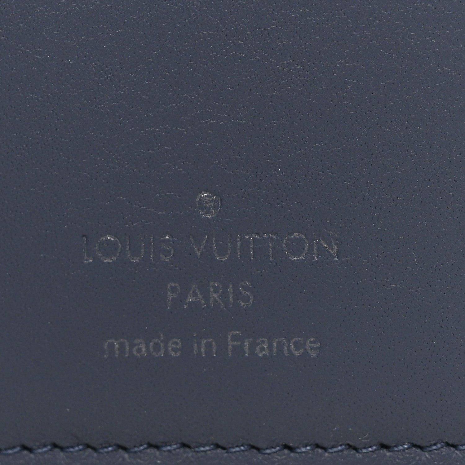 Louis Vuitton Calfskin Monogram Shadow Pocket Organizer Blue 6 of 7