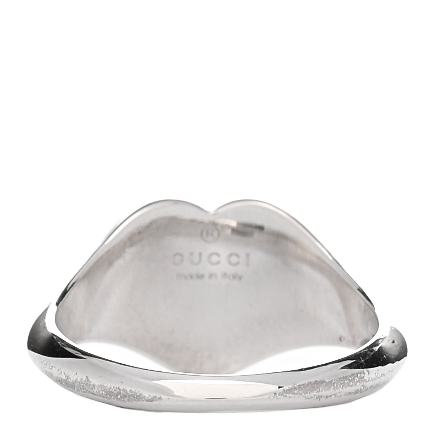 Sterling Silver Enamel Heart Ring Red 51 5.5