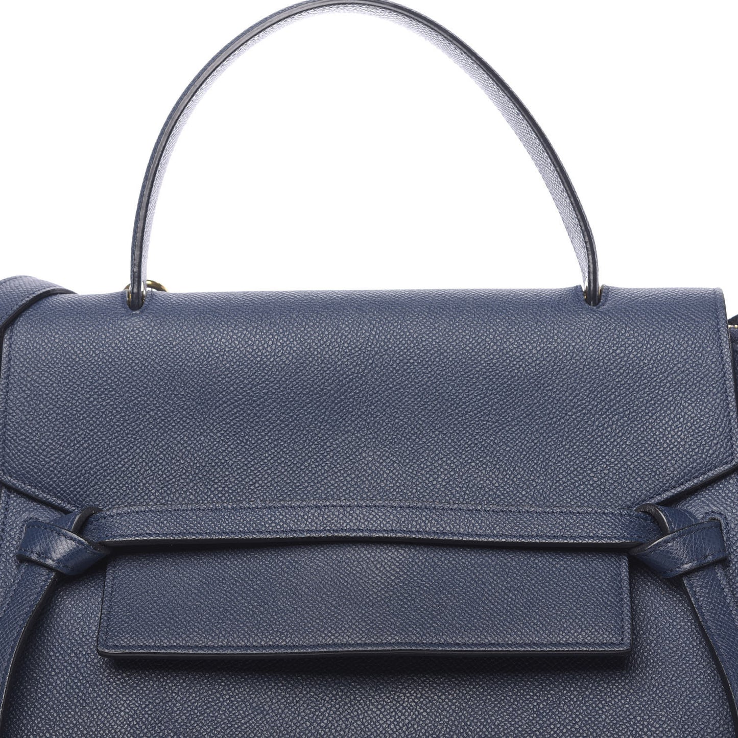 Grained Calfskin Mini Belt Bag Deepsea