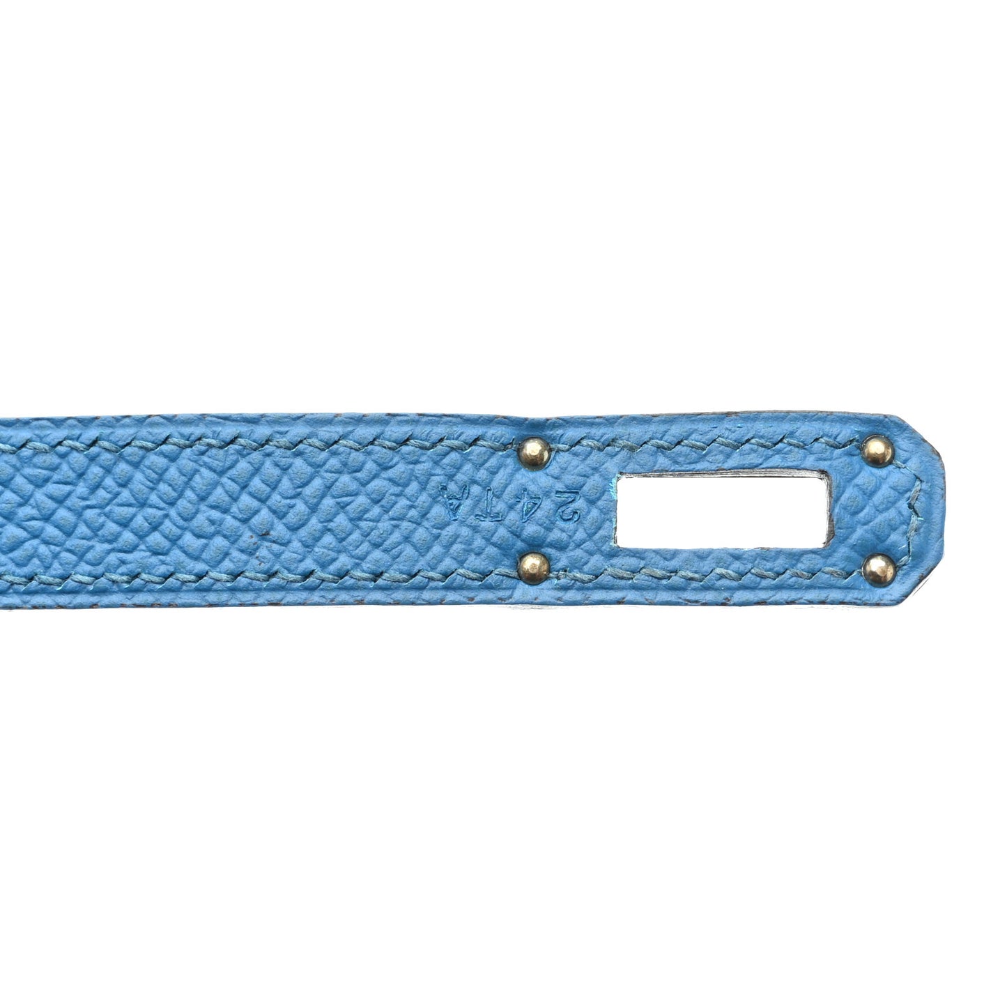 Epsom Kelly Longue Wallet Bleu Izmir