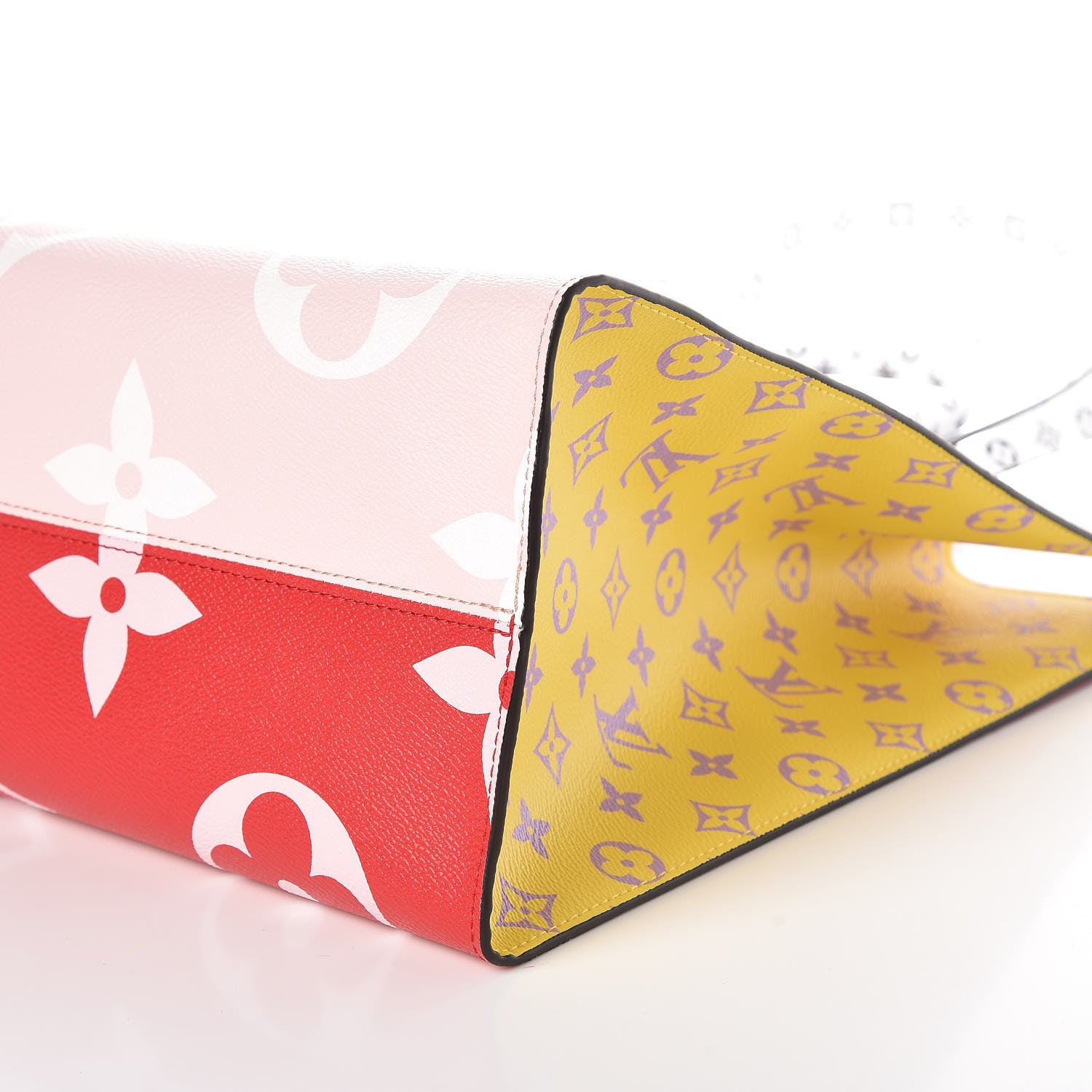 Louis Vuitton Monogram Giant Onthego GM Rouge Rose 7 of 10
