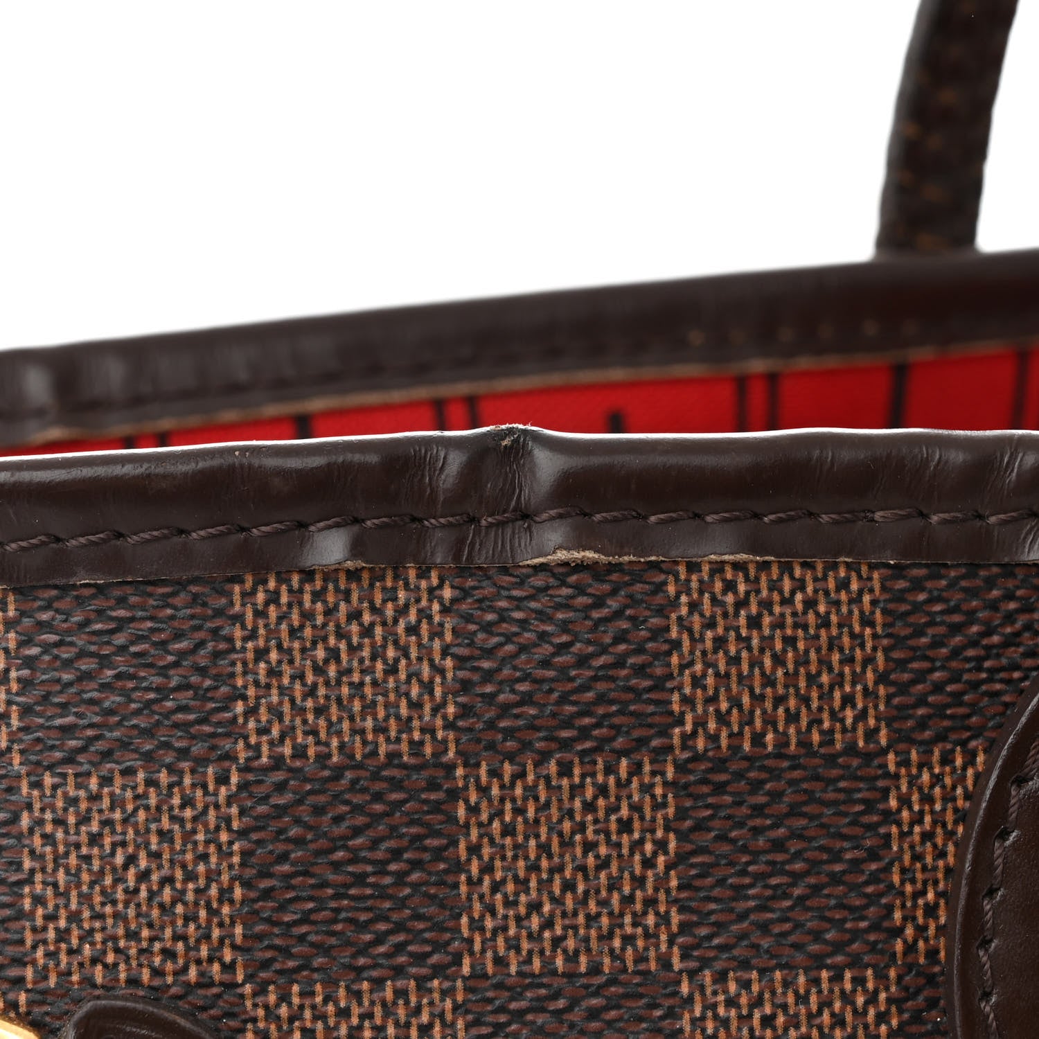 Louis Vuitton Damier Ebene Neverfull MM 11 of 12