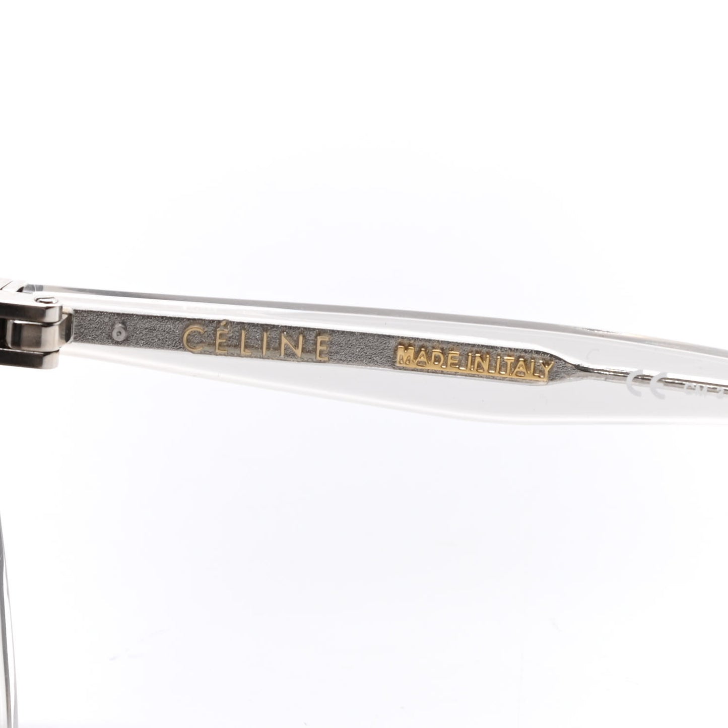 Acetate Thin Shadow Sunglasses CL41435/S Transparent