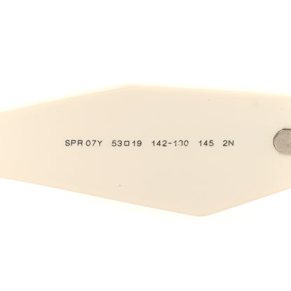 Prada Acetate Symbole Sunglasses SPR 07Y White 6 of 7