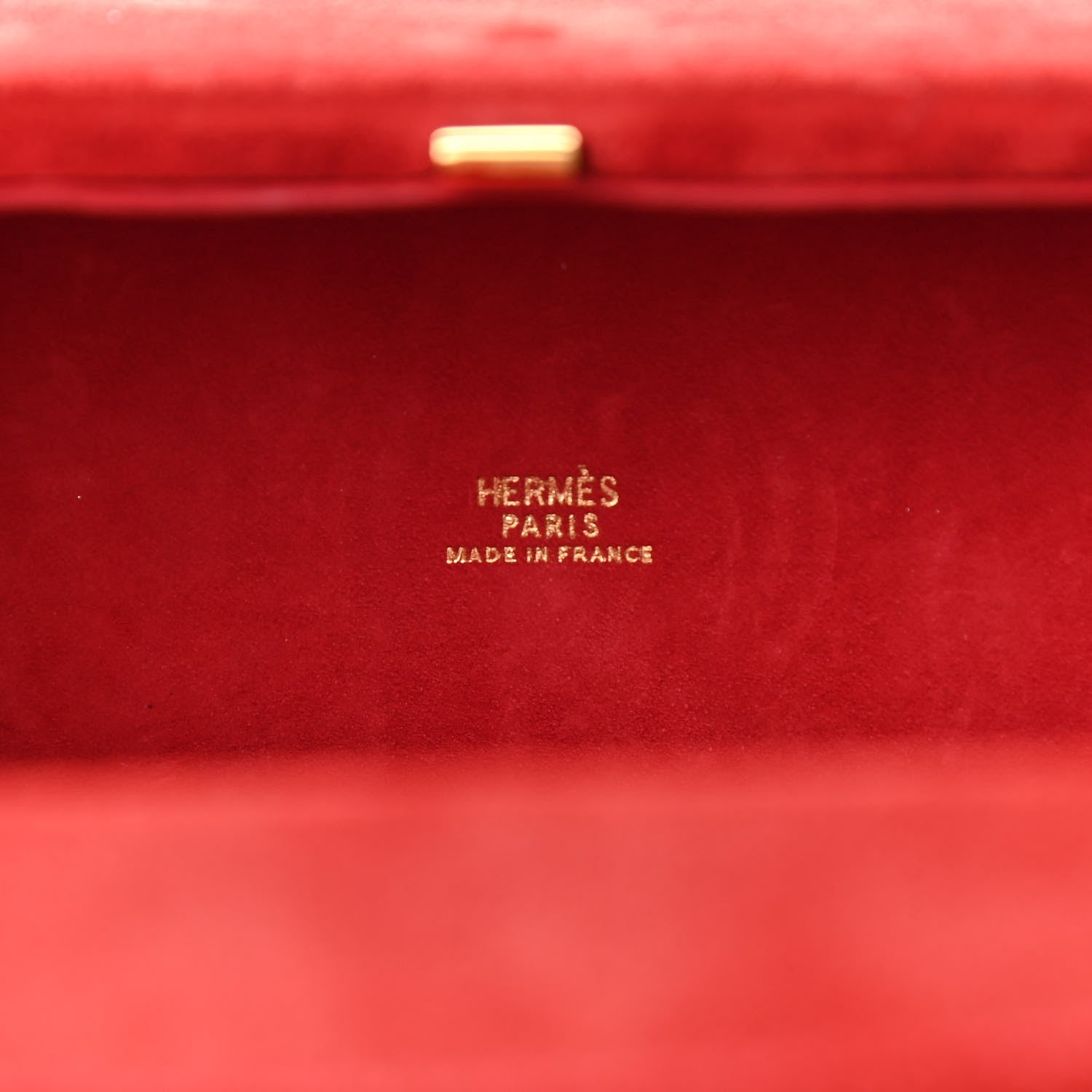 Hermes Veau Doblis Kelly Cadena Red 5 of 17