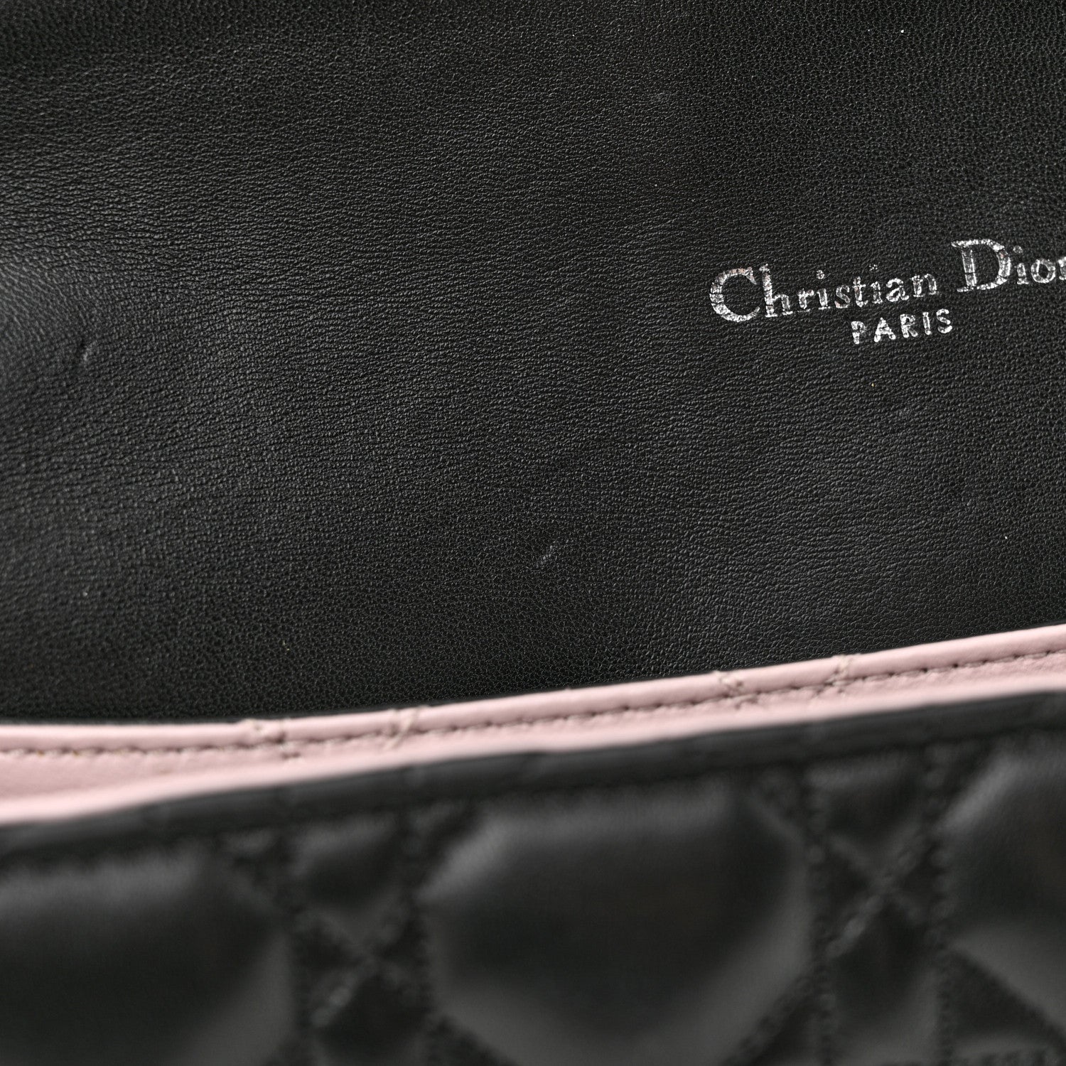 Christian Dior Lambskin Cannage Medium Miss Dior Flap Black 11 of 11