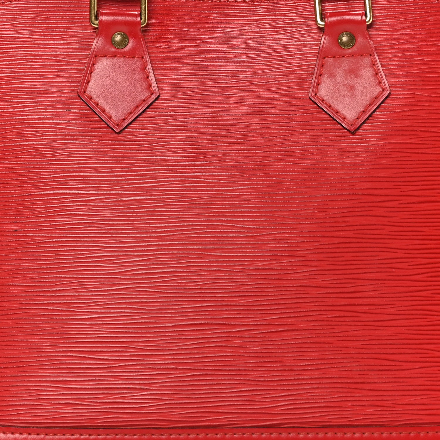 Louis Vuitton Epi Alma PM Castillan Red 8 of 10