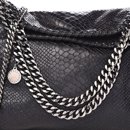 Stella McCartney Eco Python Mini Falabella Tote Black 9 of 9