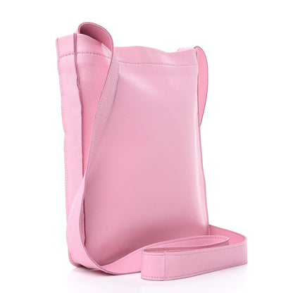 Hermes Lambskin Clou De Selle Pouch Petal Pink 3 of 10