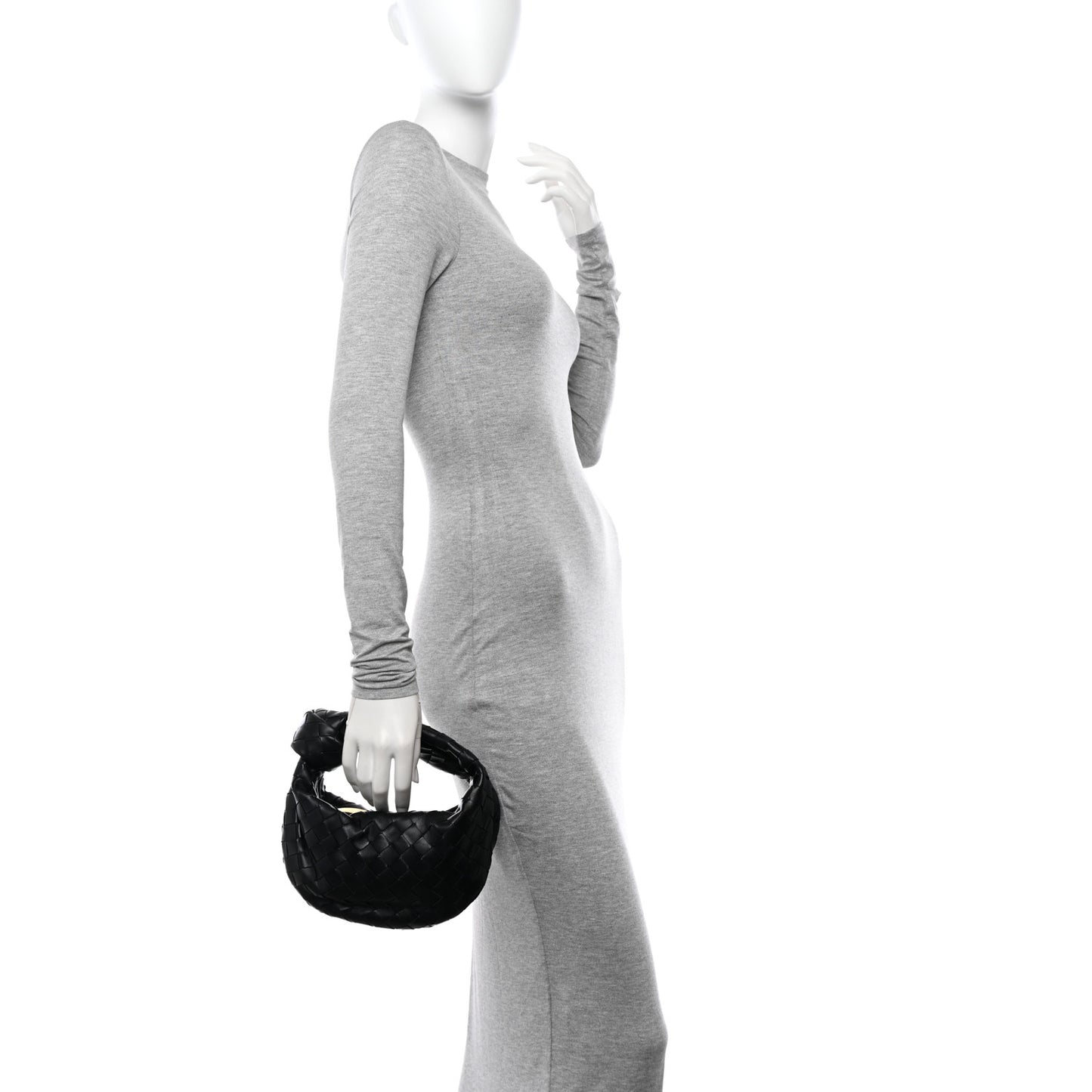 Nappa Intrecciato Mini Jodie Black