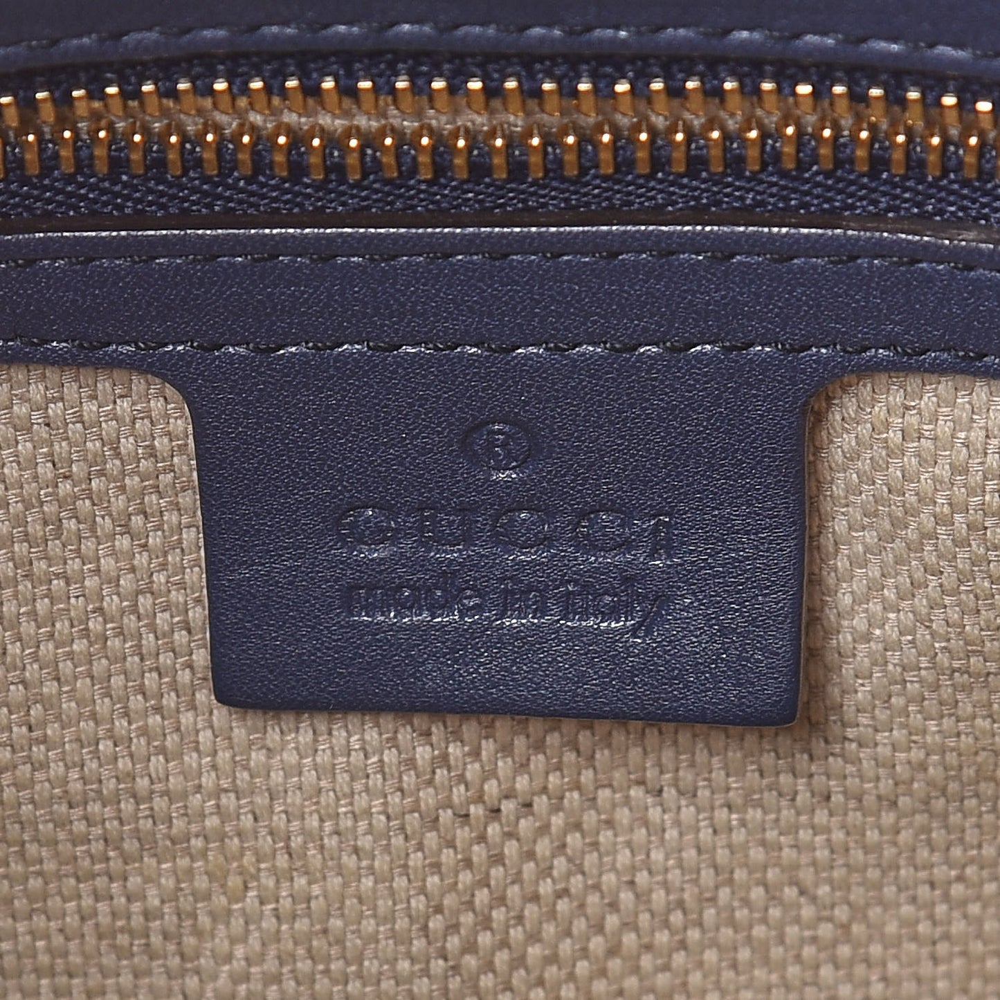 Patent Medium Soho Chain Shoulder Bag Uniform Blue