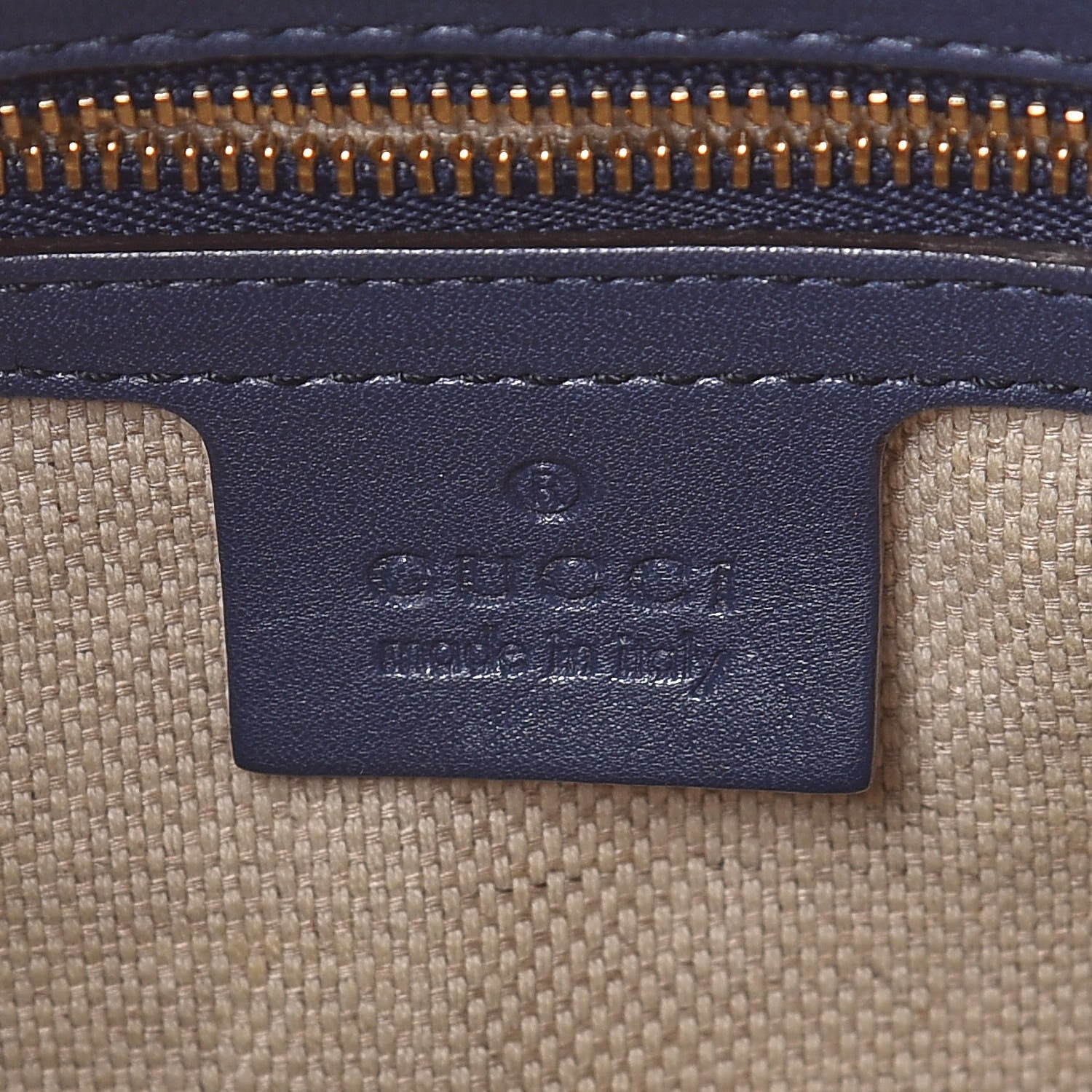 Gucci Patent Medium Soho Chain Shoulder Bag Uniform Blue 8 of 10