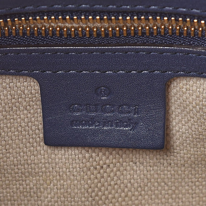 Gucci Patent Medium Soho Chain Shoulder Bag Uniform Blue 8 of 10