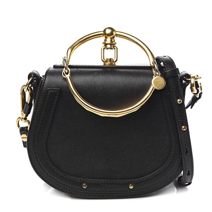 Chloe Calfskin Small Nile Bracelet Bag Black 1 of 9