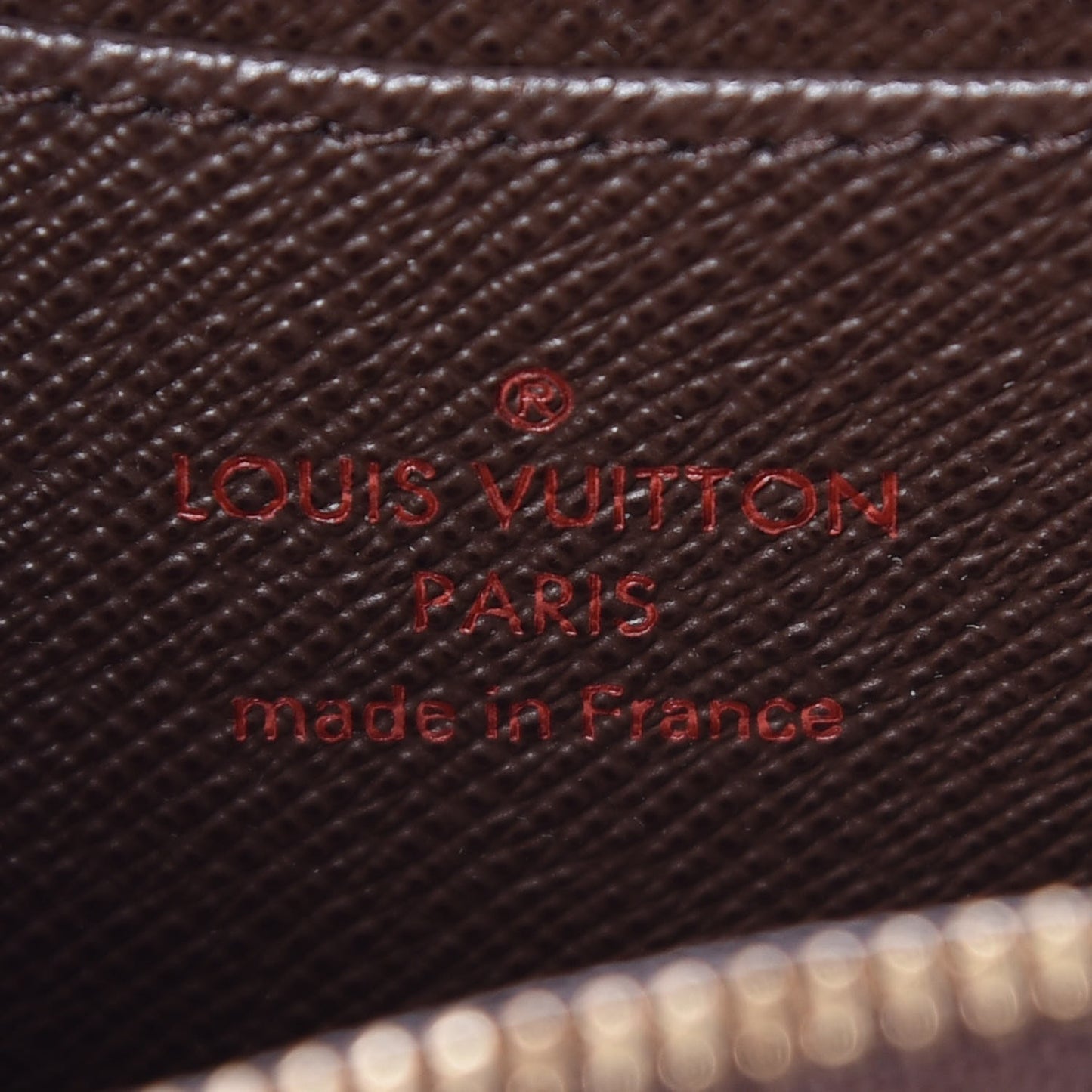 Damier Ebene Zippy Coin Purse