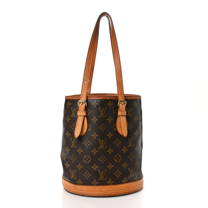 Louis Vuitton Monogram Petit Bucket 23 1 of 13