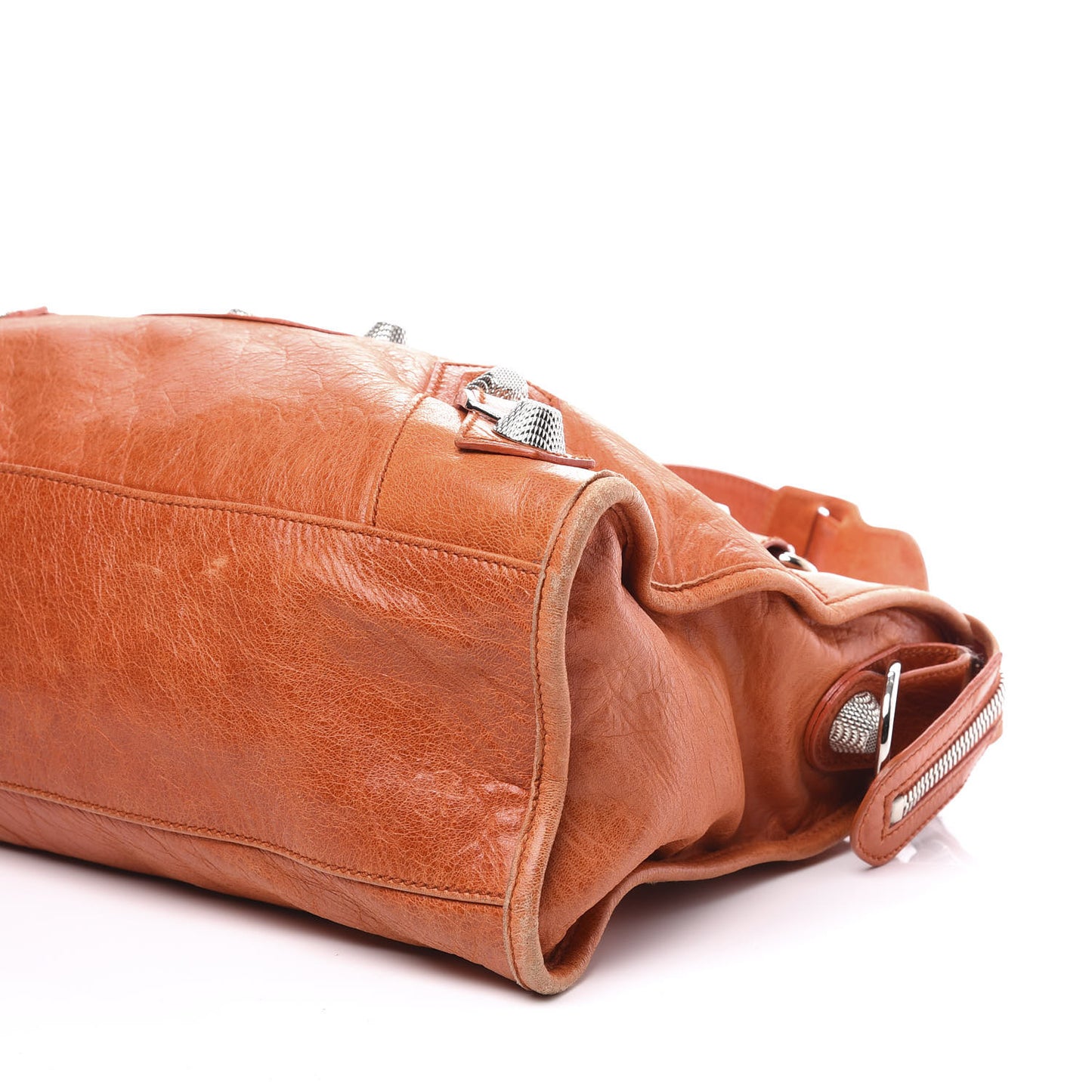 Agneau Giant 21 Silver Hardware City Mandarine